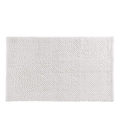 Tapis de Bain en Chenille Yanis 50x80cm Blanc