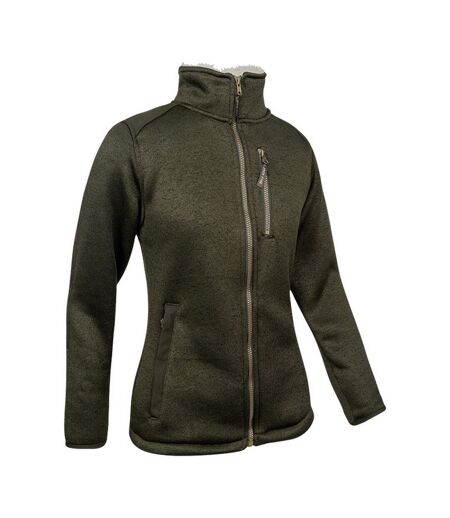 Veste Polaire Scandinavian Femme Olive Foncé Jack Pyke