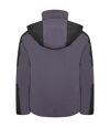 Dare 2B Mens Emulate Waterproof Jacket (Black/Ebony Grey)