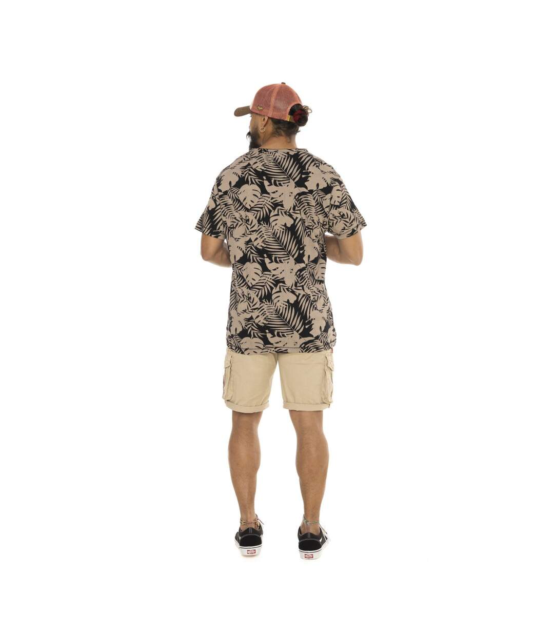 Tee-shirt homme en coton imprimé Ron Vondutch-4