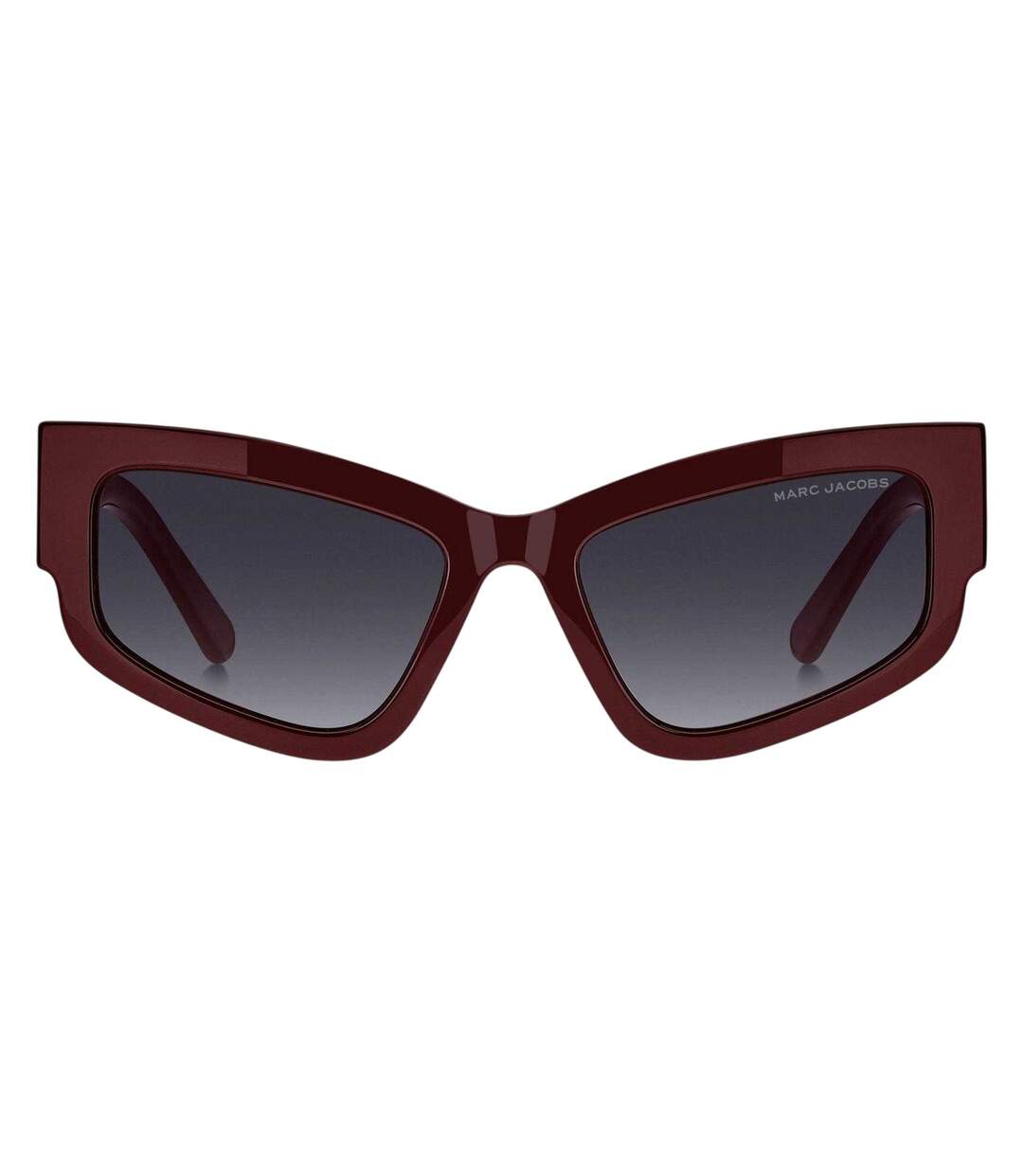 Womens/ladies Cat Eye Sunglasses 55cm Burgundy Beige Marc Jacobs-1