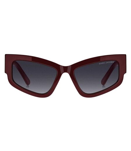 Womens/ladies Cat Eye Sunglasses 55cm Burgundy Beige Marc Jacobs