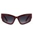 Womens/ladies Cat Eye Sunglasses 55cm Burgundy Beige Marc Jacobs-1