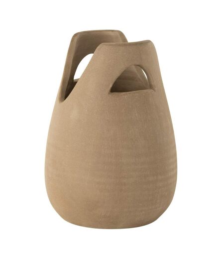 Vase Déco avec Anses Pure Nature 30cm Beige