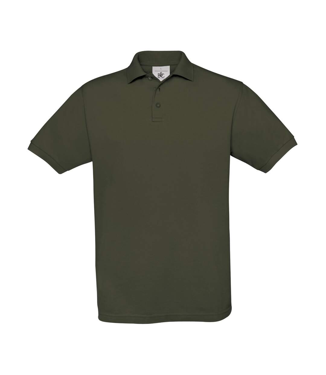 Polo manches courtes - homme - PU409 - vert khaki-1