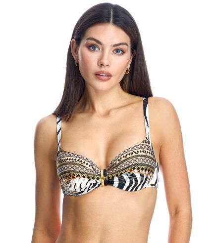 Women's underwired bikini bra W240124