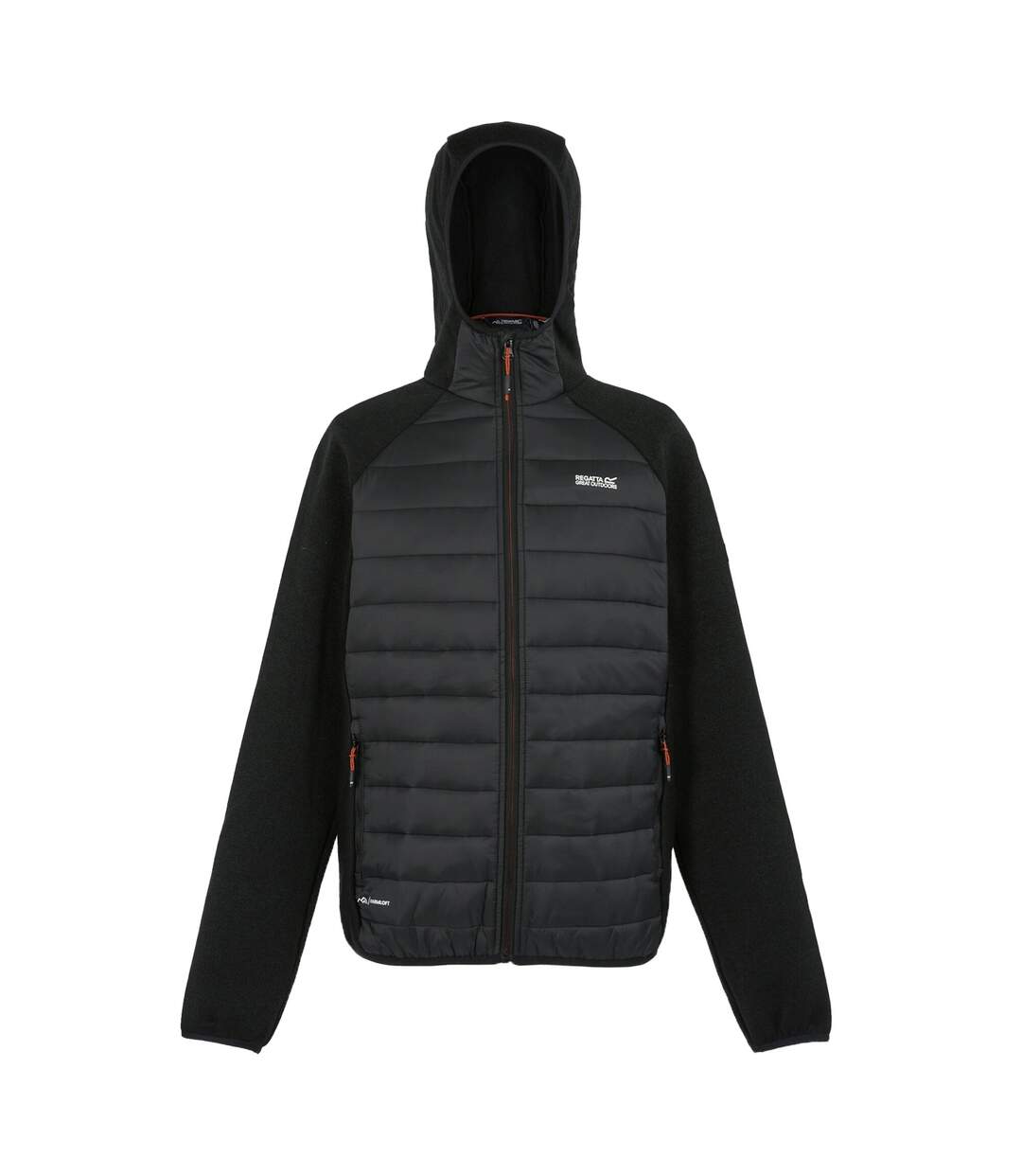 Mens newhill quilted hybrid jacket black Regatta