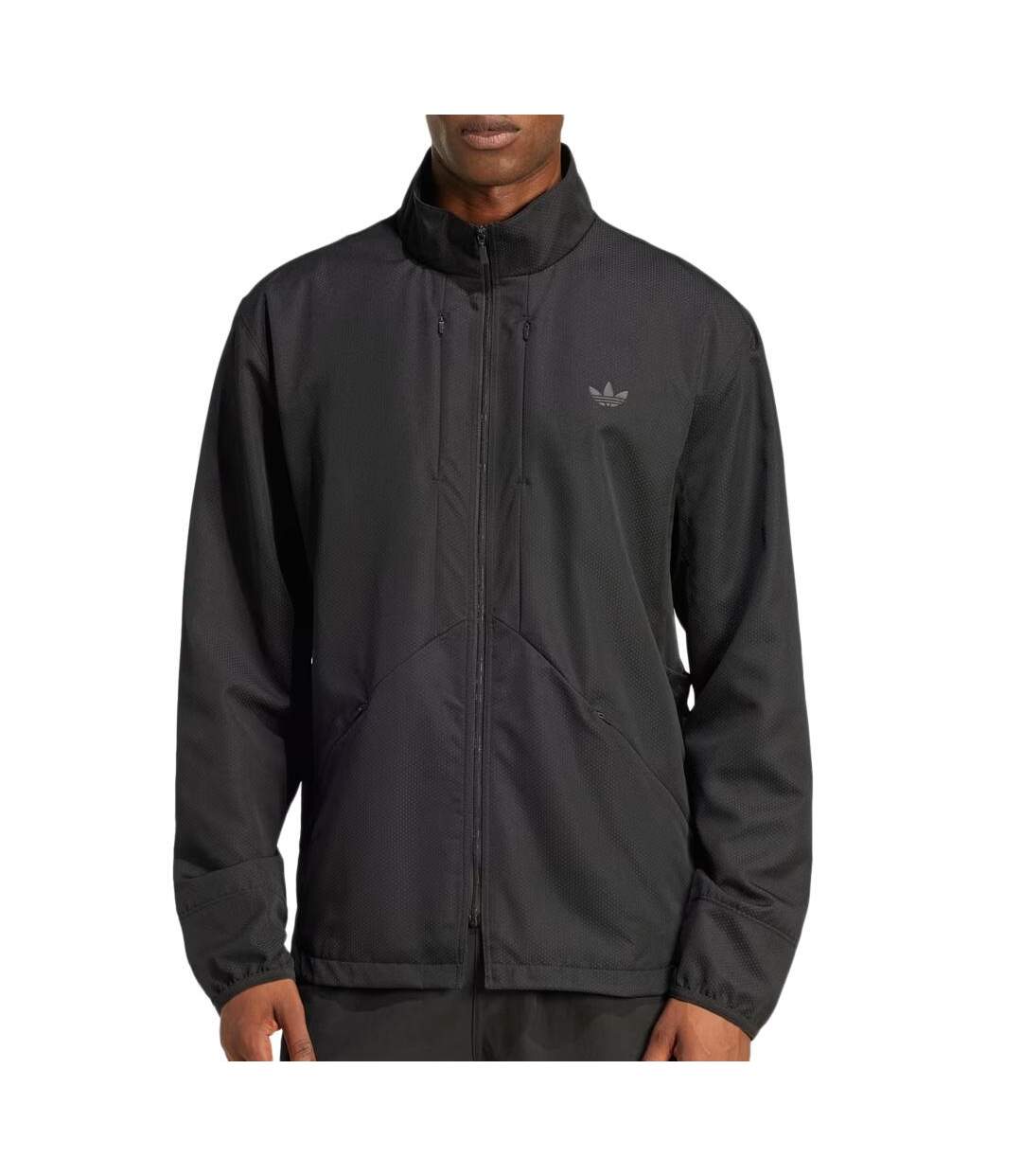 Veste zippée noir homme adidas clima-1
