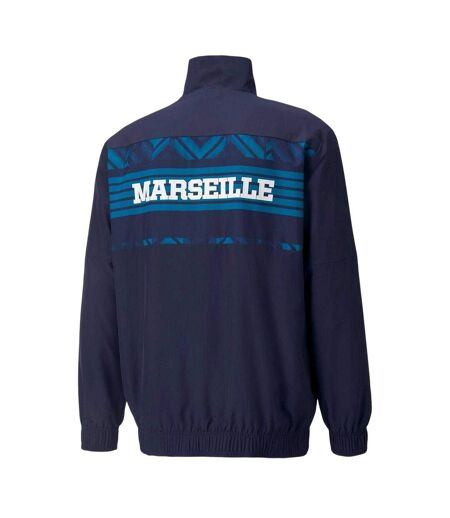 Mens Prematch Olympique De Marseille Fc Jacket Navy Puma