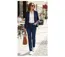 Pantalon en jean confort grandes tailles MACYLIA-4