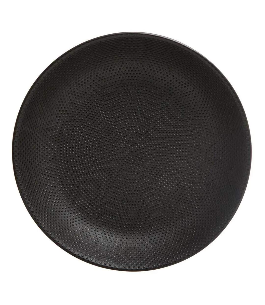 Lot de 6 Assiettes Creuses Caviar 20cm Noir-1