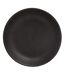 Lot de 6 Assiettes Creuses Caviar 20cm Noir-1