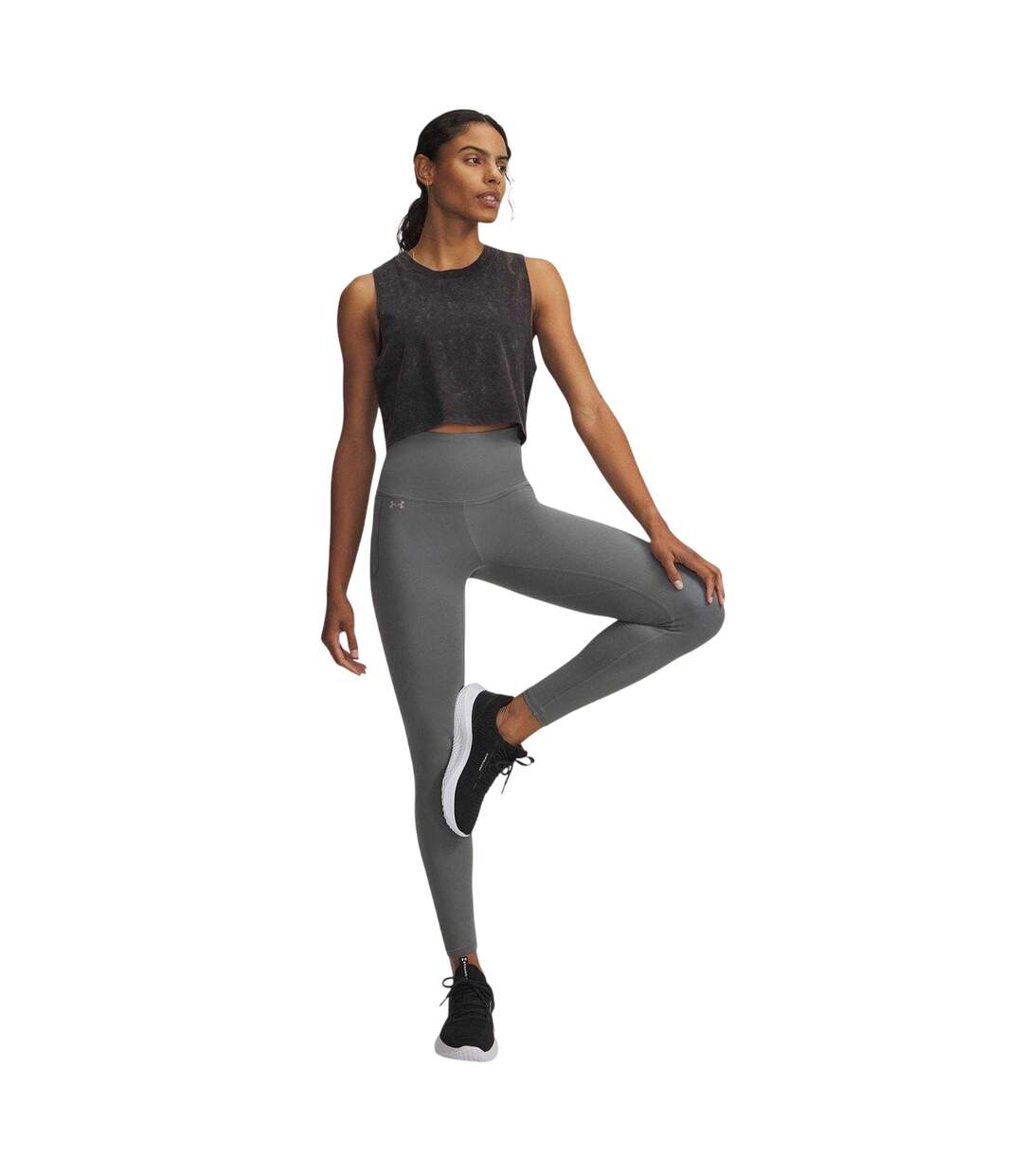 Legging Sport Motion Performance Femme Vert Gris Under Armour-4