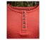 MAYFLOWER - TEEF2006C - Tee-shirt femme manches longues en coton flammé orange-4