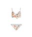 Ensemble Maillot De Bain 2 Pièces Motif/style Floral Wave Skye Femme Blanc Bleu O´Neill-2