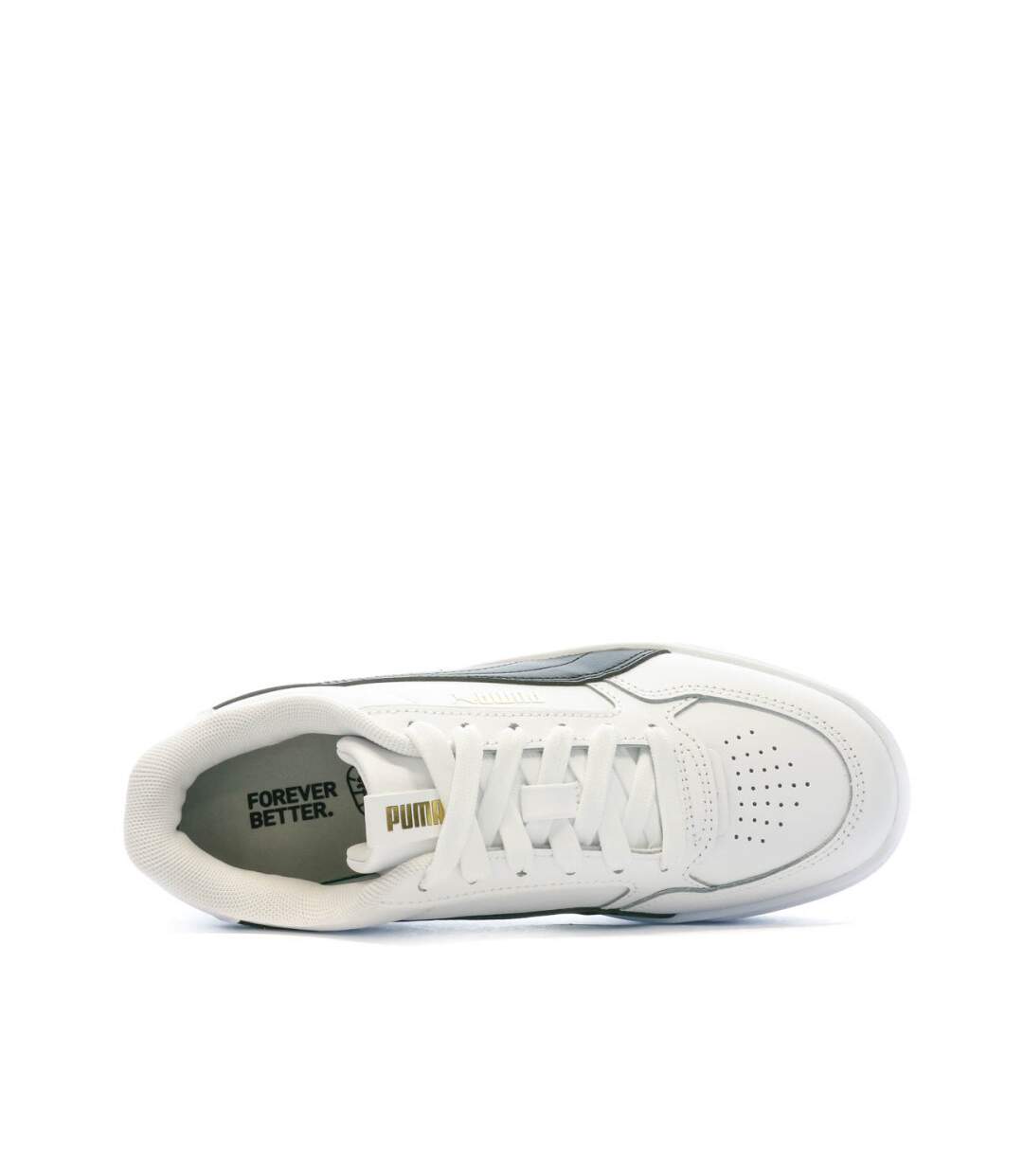 Baskets Blanches/Noires Femme Puma Karmen-4