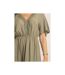 Robe longue avec broderies IREANE - Dona X Lisa-3