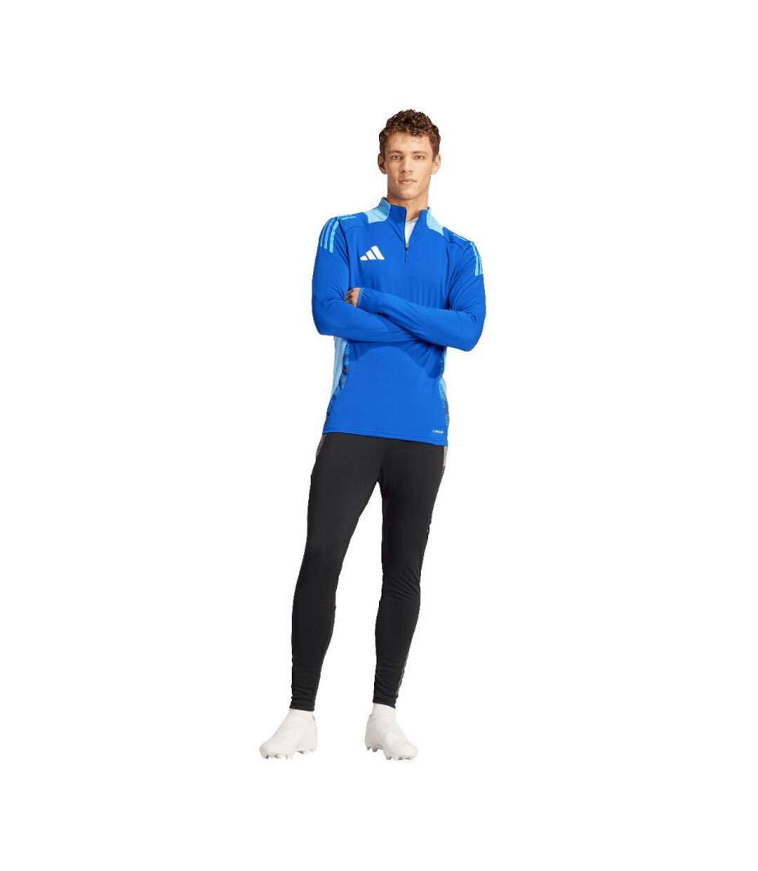 Sweat Tiro Competition Homme Bleu Adidas-4