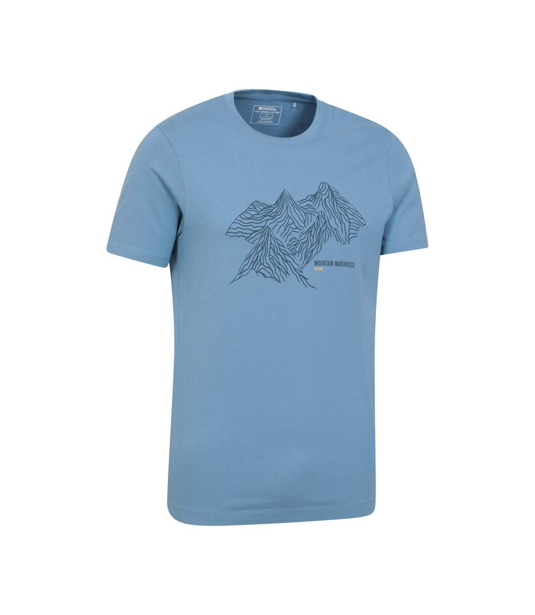 T-shirt homme bleu Mountain Warehouse