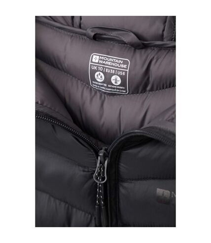 Mountain Warehouse Womens/Ladies Florence Long Padded Jacket (Black) - UTMW1053