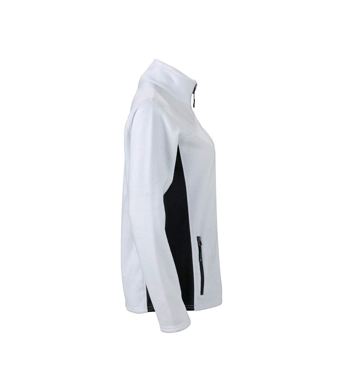 Veste Polaire Strong Femme Blanc Carbone James And Nicholson-4