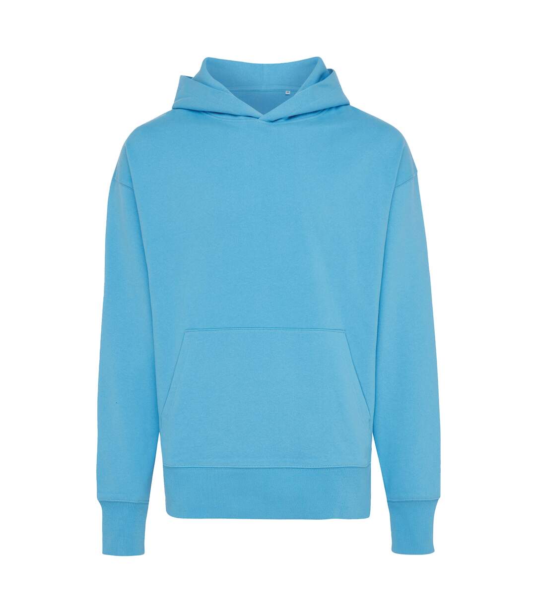 Unisex Adult Yoho Recycled Cotton Relaxed Fit Hoodie Tranquil Blue Iqoniq-2