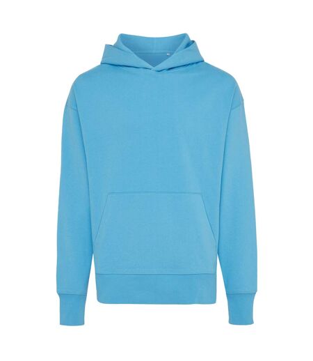 Unisex Adult Yoho Recycled Cotton Relaxed Fit Hoodie Tranquil Blue Iqoniq