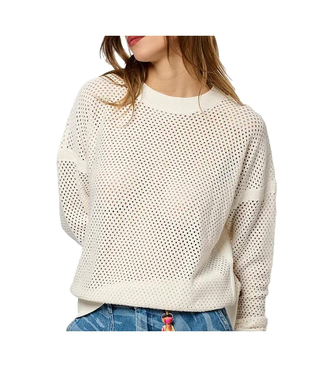 Pull blanc femme kaporal leore - l-1