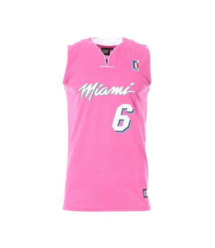 Miami Maillot de basket Rose Homme Sport Zone Miami 6