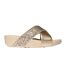 Sandales Motif/style Cristal Lulu Femme Blanc Cassé FitFlop-1