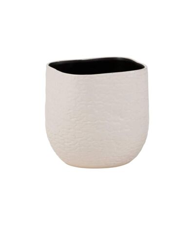 Cache-Pot en Céramique Audrey 20cm Blanc