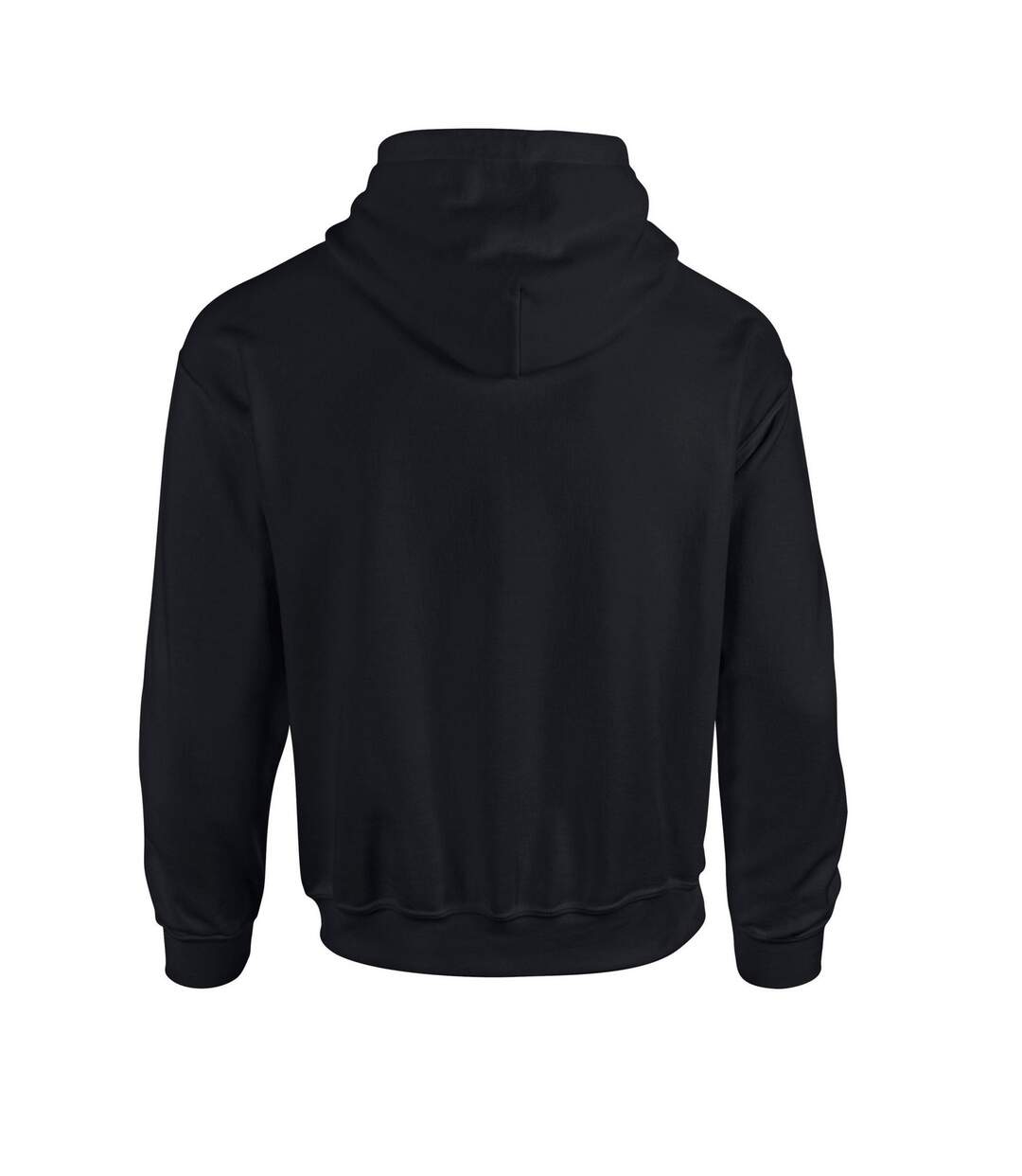 Unisex adult heavy blend hoodie black Gildan-2