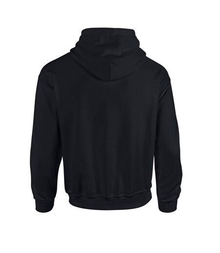 Unisex adult heavy blend hoodie black Gildan