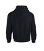 Unisex adult heavy blend hoodie black Gildan-2