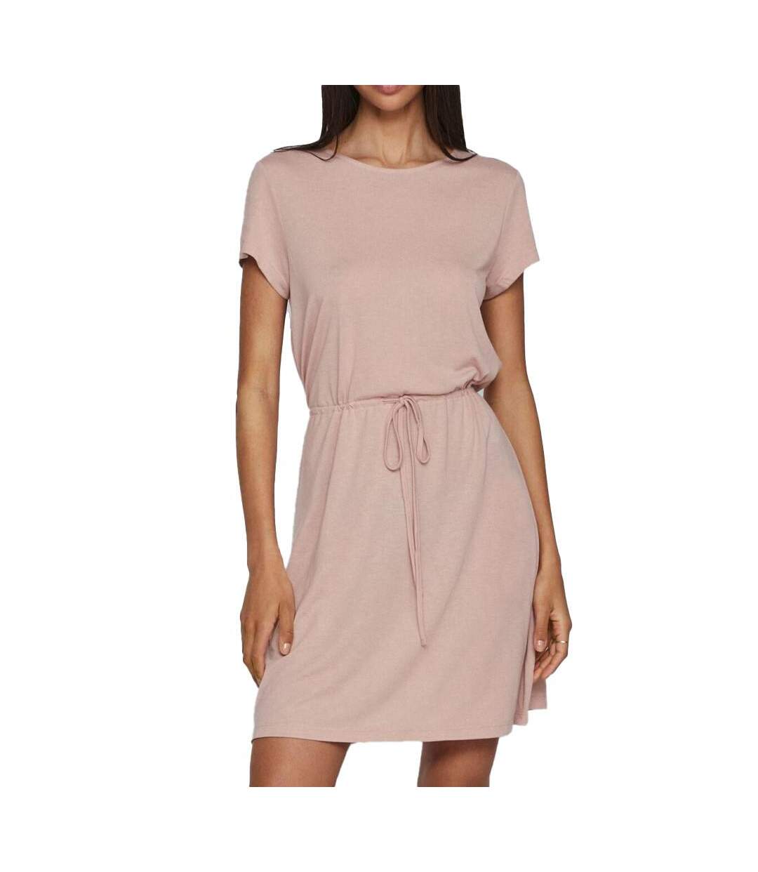 Robe Rose Pâle Femme Vila Mooney - L