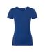 T-shirt Pure Femme Bleu Roi Vif Russell-1