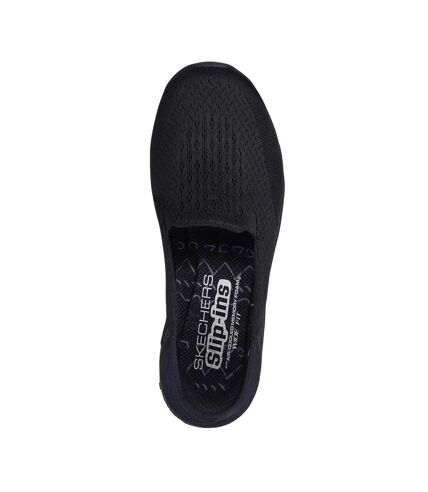 Womens/ladies reggae fest 2.0 guiding wide shoes black Skechers