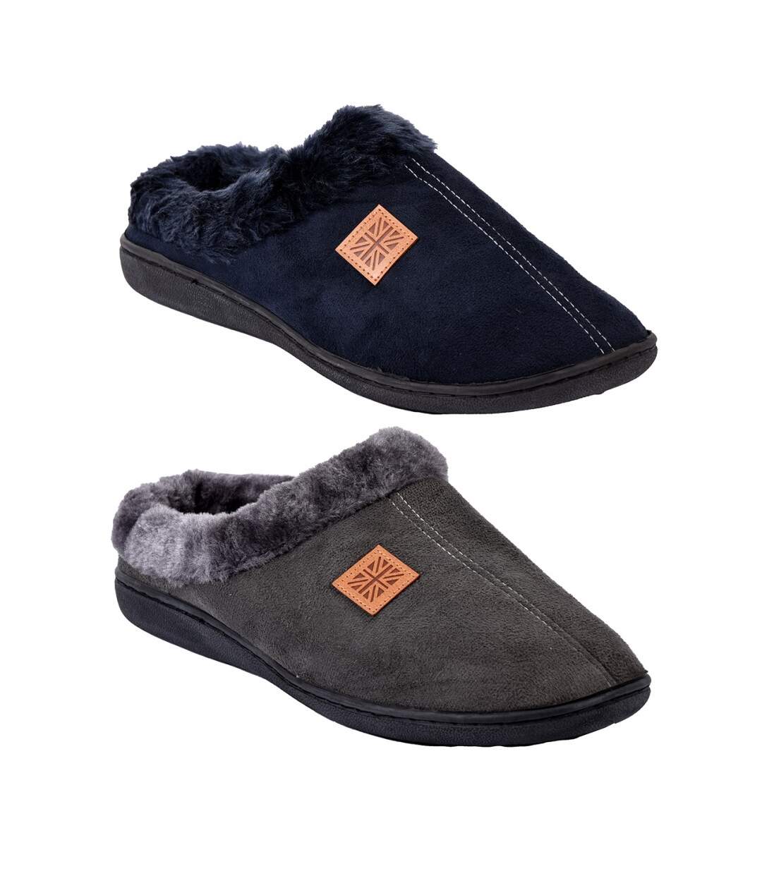 Pantoufle HOMME SUEDINE - Pack de DE-1