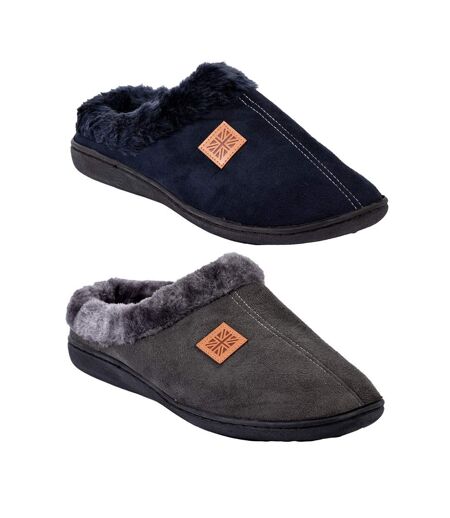 Pantoufle HOMME SUEDINE - Pack de DE
