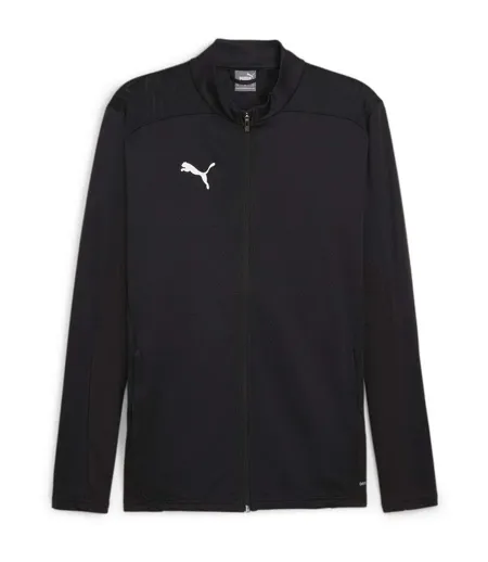 Mens Teamgoal Jacket Black Silver Puma