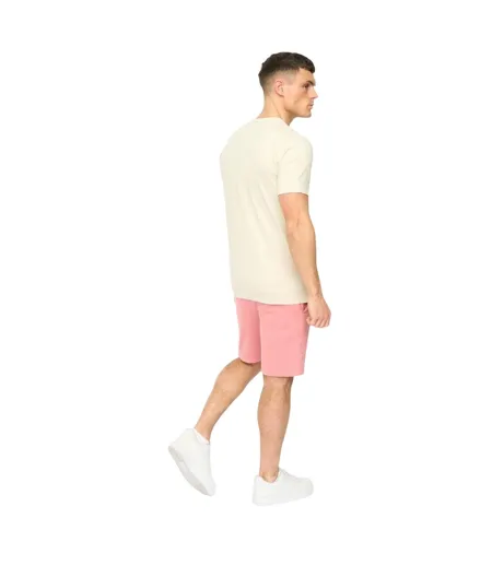 Mens Kensby T-shirt Neutral Crosshatch