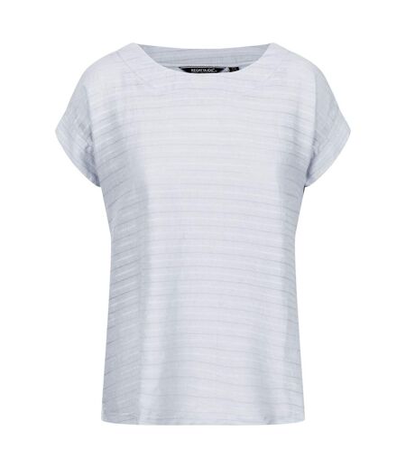 Regatta Womens/Ladies Adine Stripe T-Shirt (White) - UTRG6951