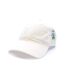 Casquette blanche mixte lacoste monochrome cotton twill - taille unique-1
