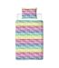 Glow Reversible Duvet Set Multicoloured Rainbow High-2