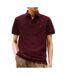 Polo bordeaux homme tommy hilfiger regular-1