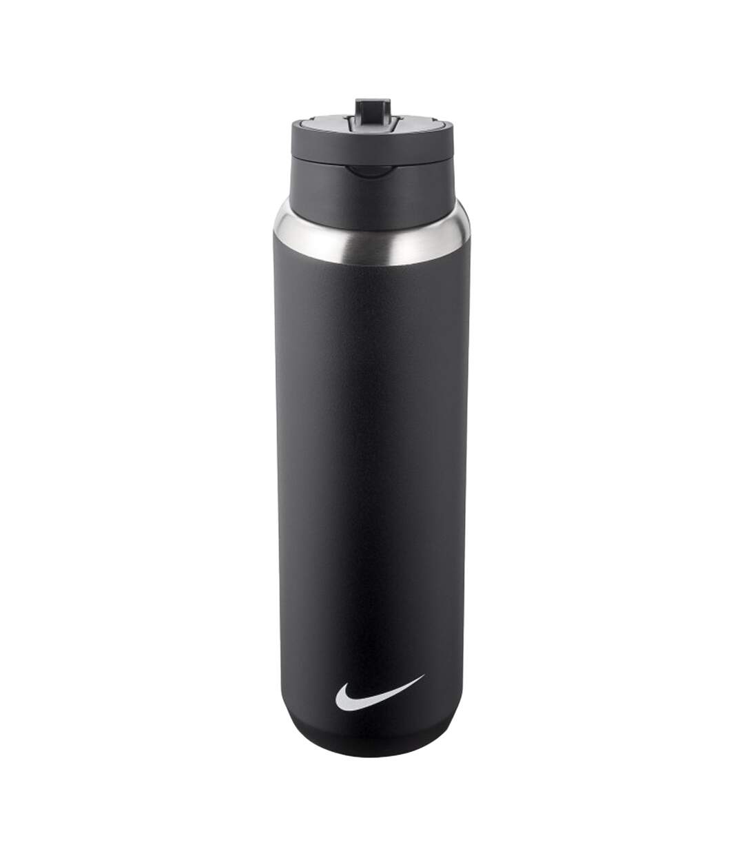 Recharge Straw Water Bottle One Size Black Nike-1