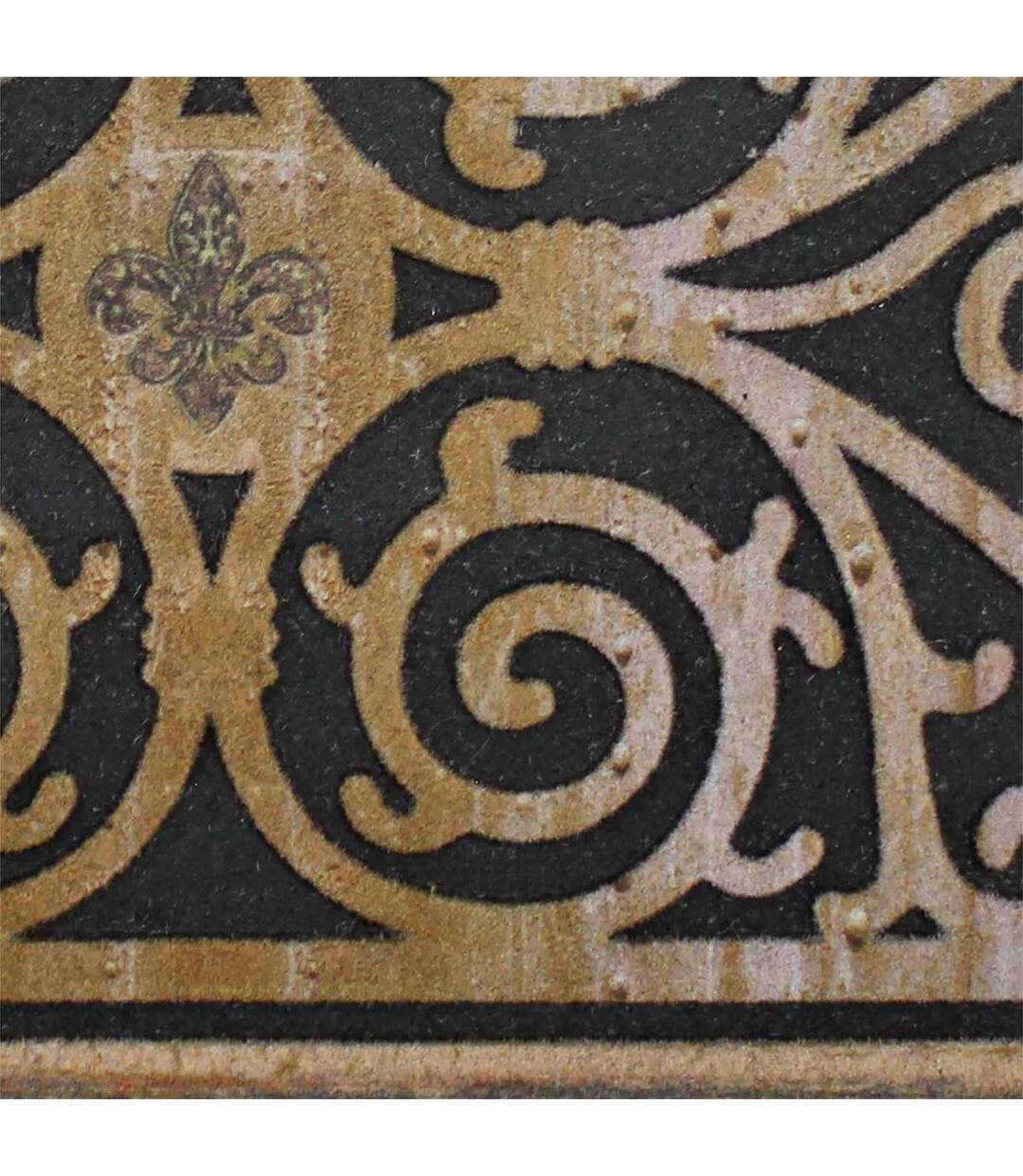 Tapis Relief Imprimé Castel 45x75cm Naturel-2