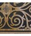 Tapis Relief Imprimé Castel 45x75cm Naturel-2