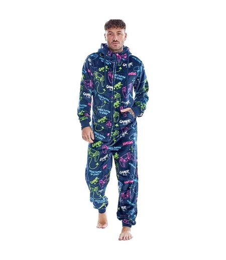 Combinaison Motif/style Manette Homme Néon Floso