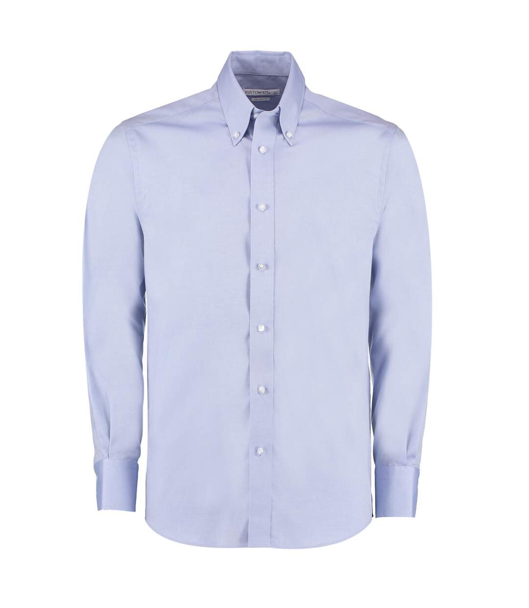 Chemise homme bleu clair Kustom Kit-1